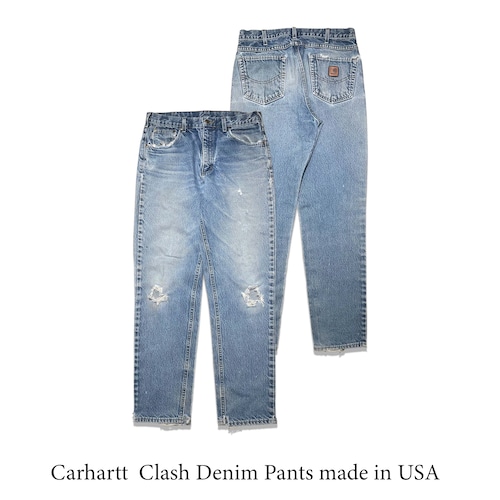 Carhartt Clash Denim Pants made in USA Carhartt Clash Denim Pants made in USA