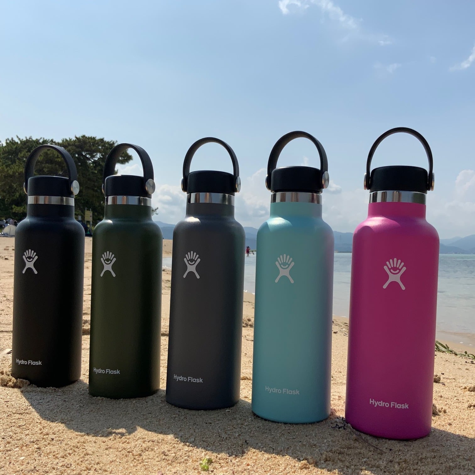 MapTravel × Hydro Flask 2021 コラボボトル18oz Black | HENOHENO