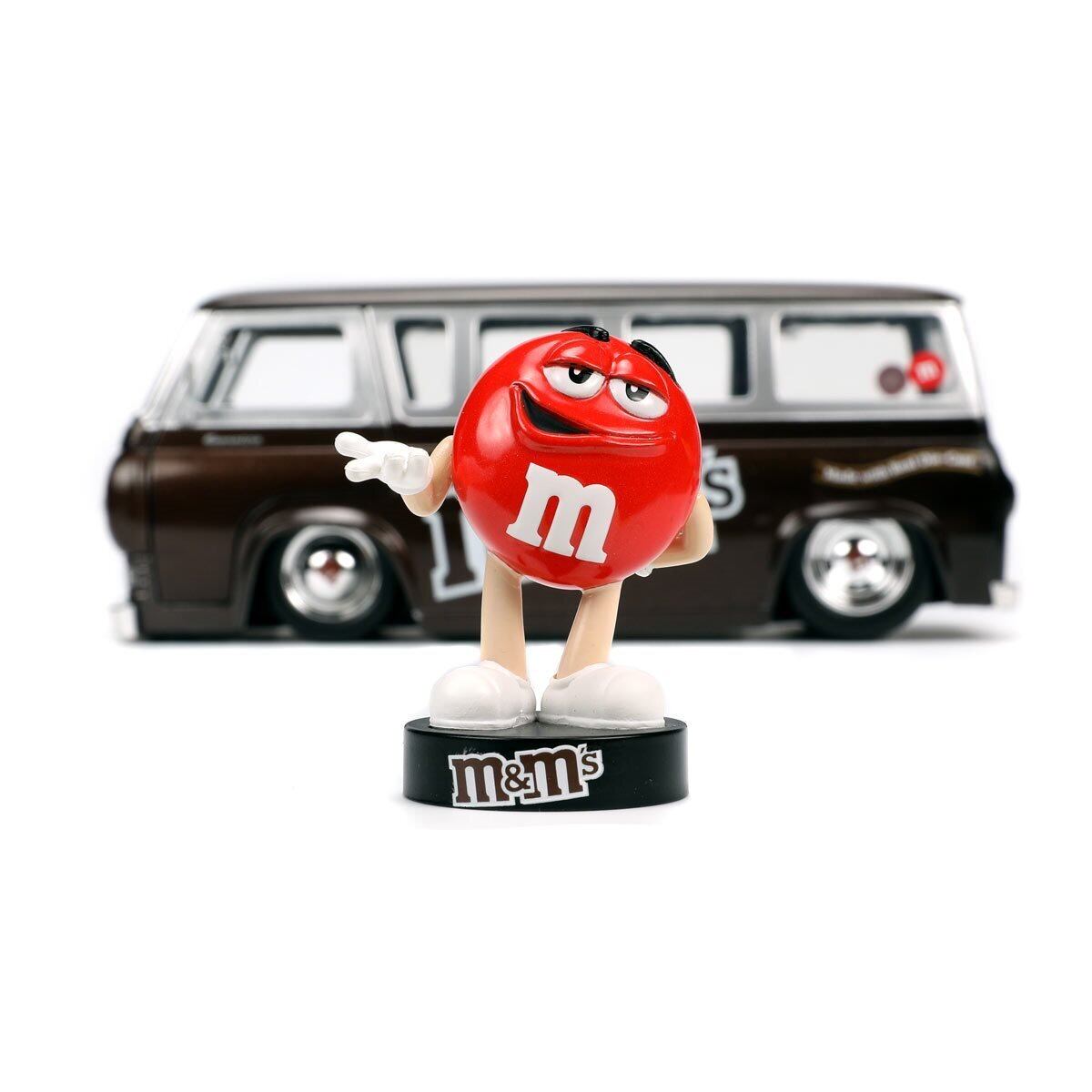 1965 フォード エコノライン with M&M's レッド 1/24スケール ダイ