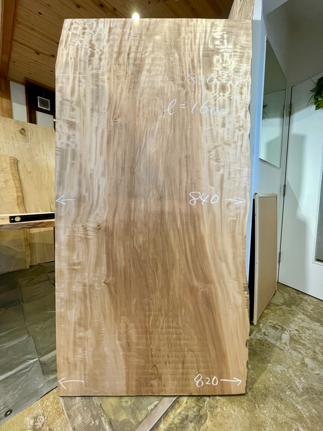 栃②　ダイニングテーブル 　1600x830-840-820　