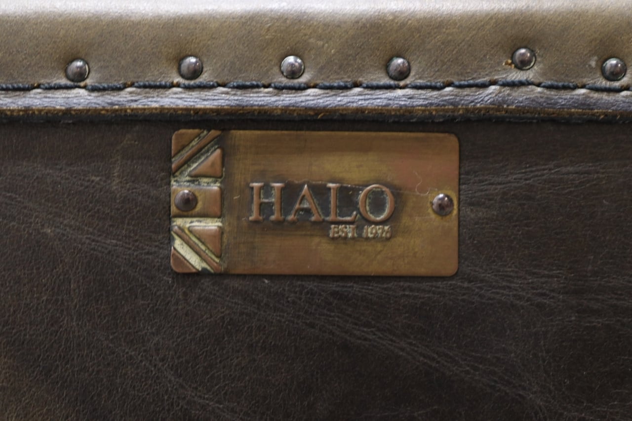 英国 HALO SLAB ハロ スラブ 本革 レザー コーヒーテーブル センター