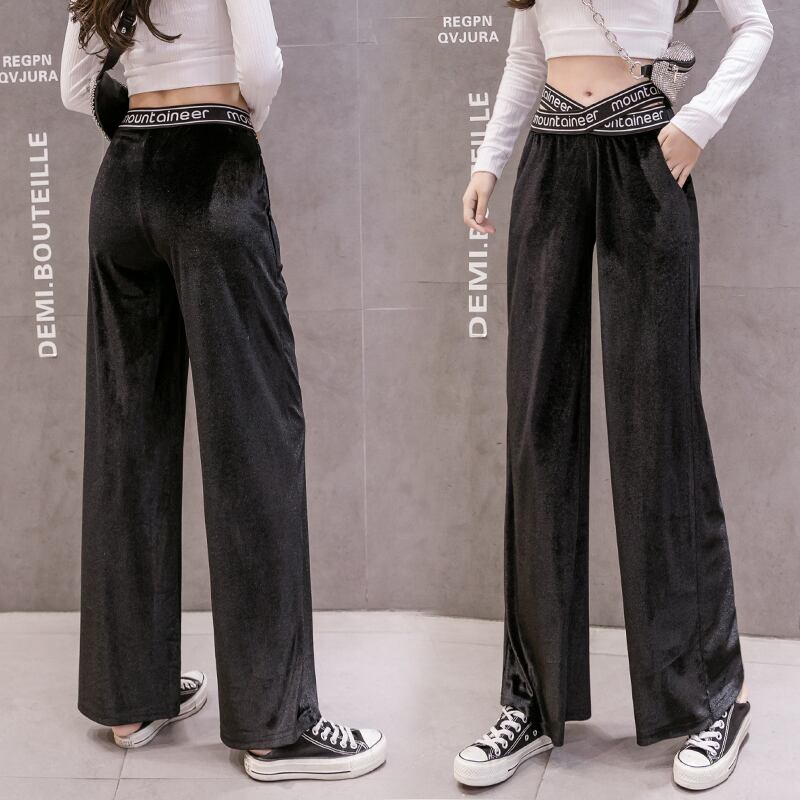 【新作】【送料無料】 妊娠中の女性のズボンをワイドレッグパンツママ春のデザインのレギンスルーズマタニティコートパンツレジャーファッション スプリング 春物 AL expec356427113861