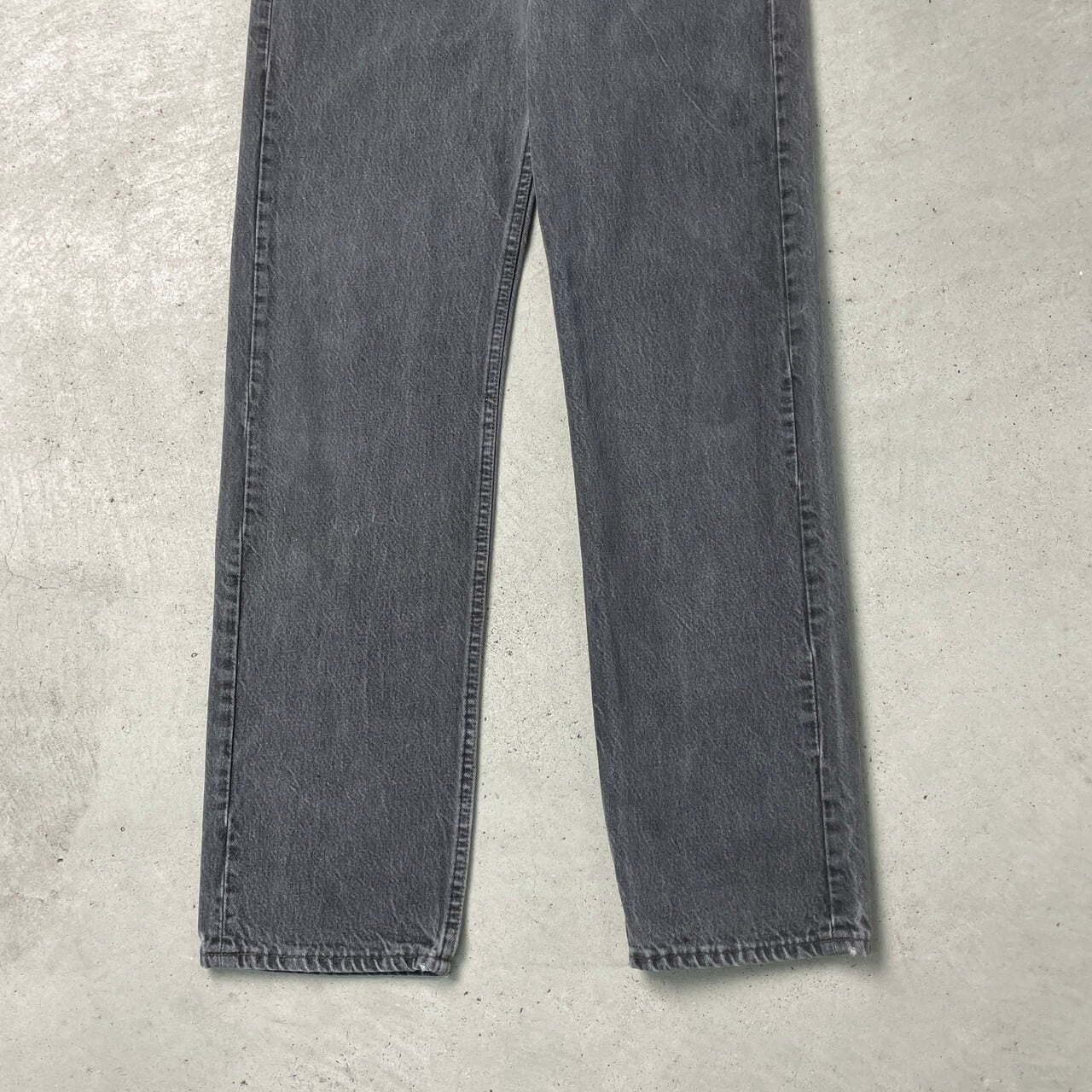 90年代 USA製 Levi's リーバイス 501 0658 先染め ブラック デニム