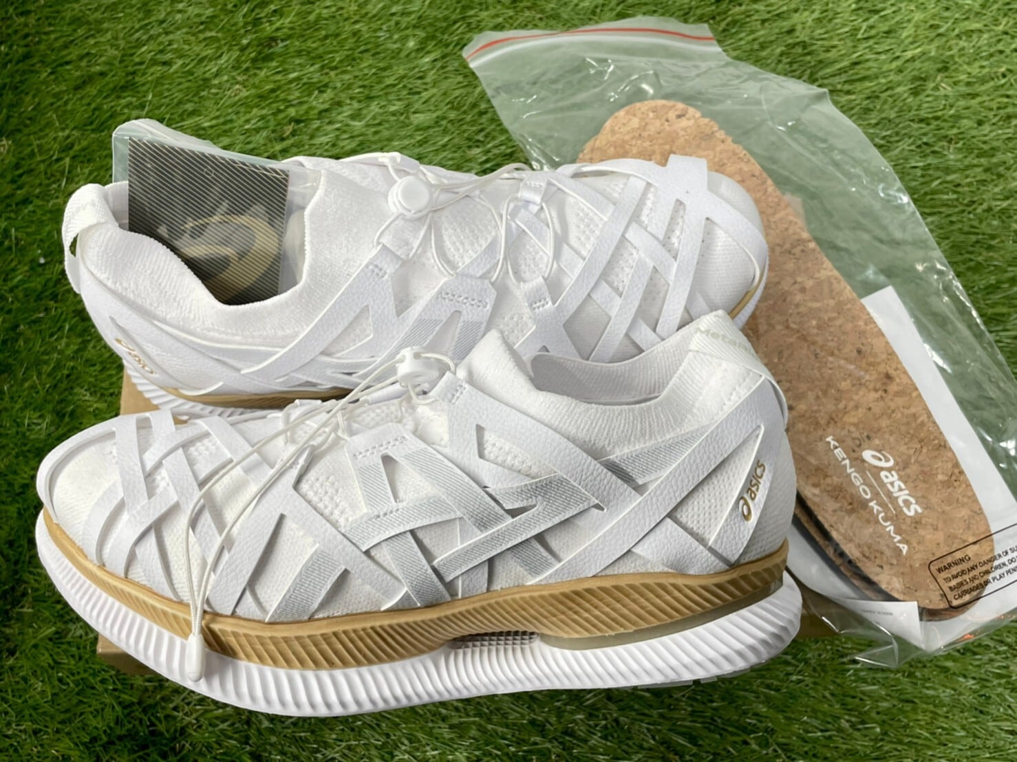 ASICS METARIDE AMU BY KENGO KUMA WHITE 1011A879 25.5cm 74971 