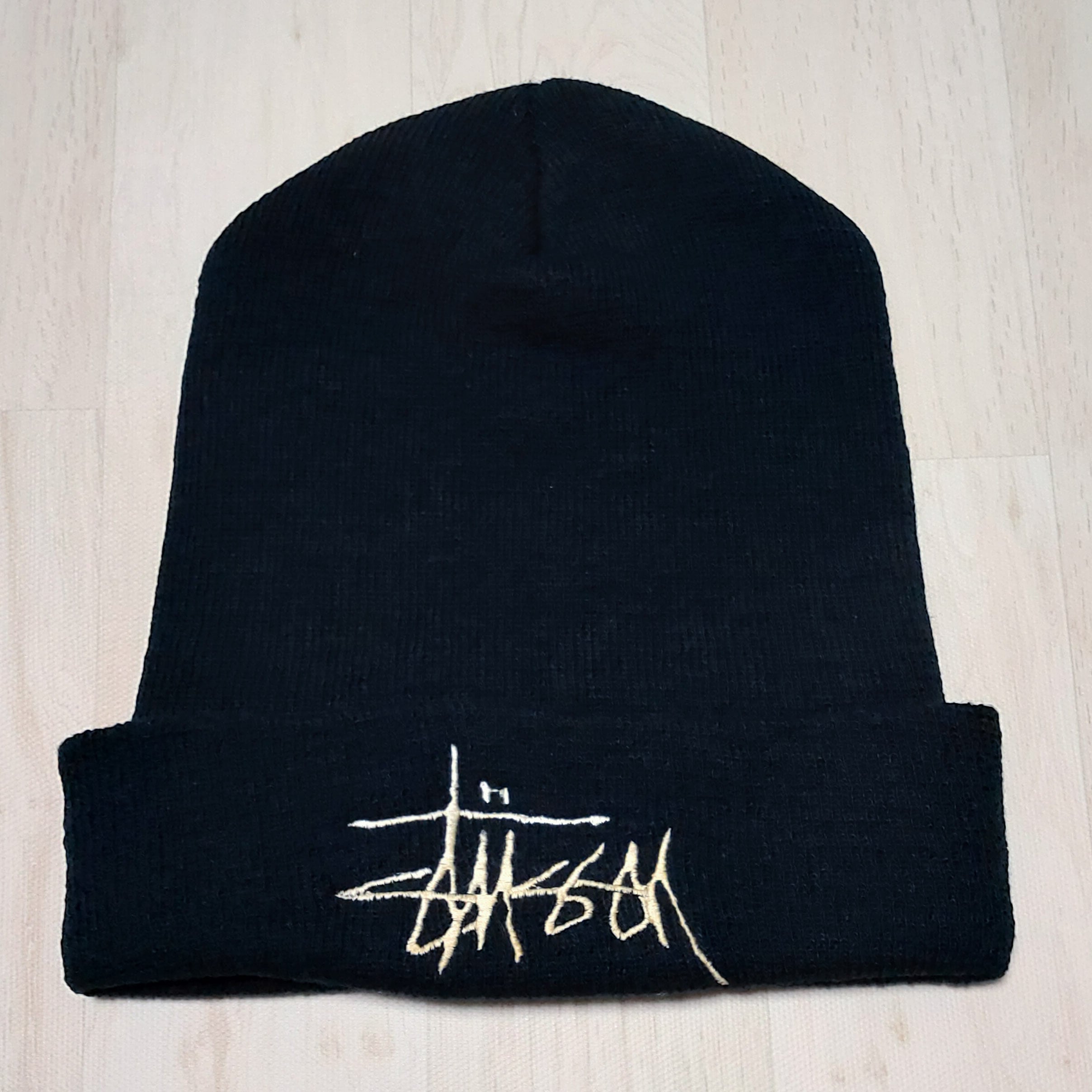 90s OLD STUSSY ステューシー ビーニー ニット帽 old skate old school 