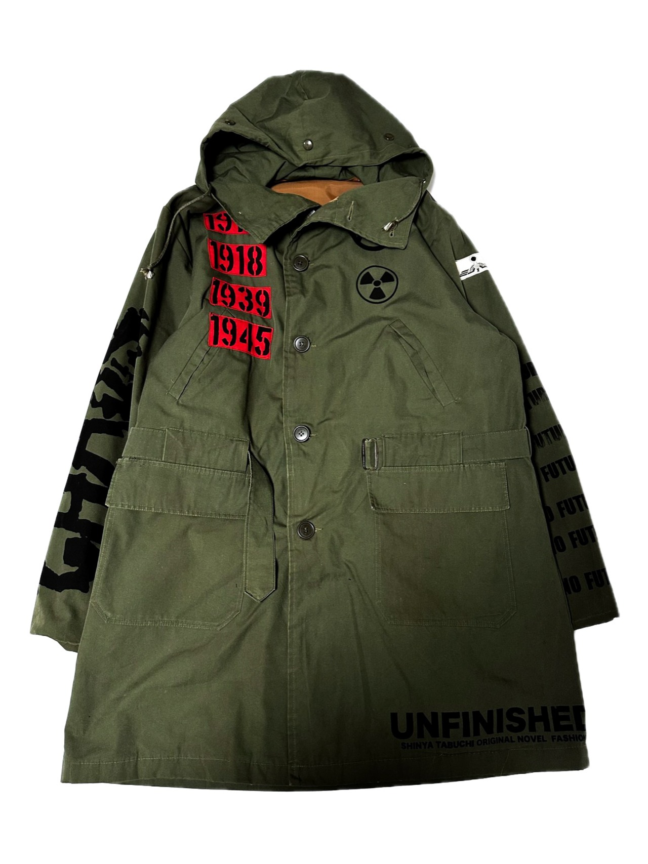 UNFINISHEDミリタリーコート25021