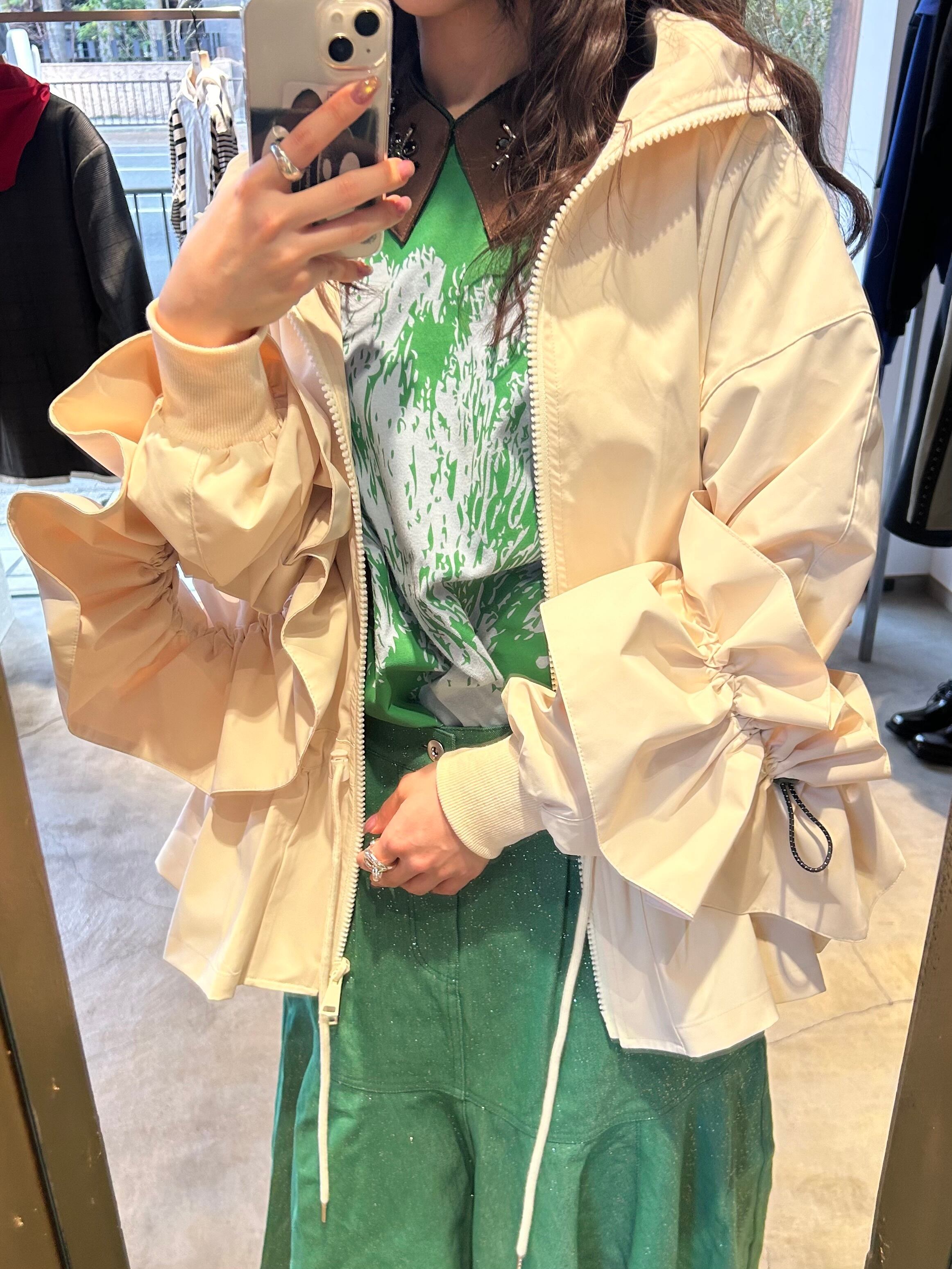 25SS】NONTOKYO ノントーキョー / GATHER NYLON BLOUSON / ギャザー