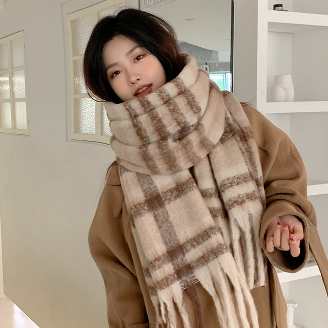【秋冬新作登場！！】☆大人気☆毛糸☆マフラー☆ストール☆ふわふわ