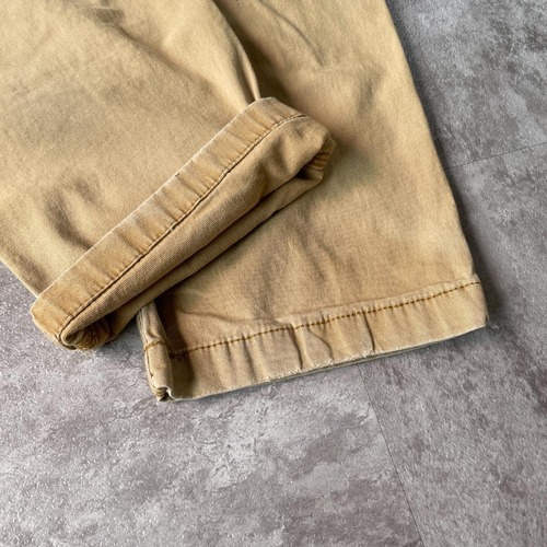 20s ニカラグア製 ブラウン ダブルニー Carhartt 36×34 詳細写真18