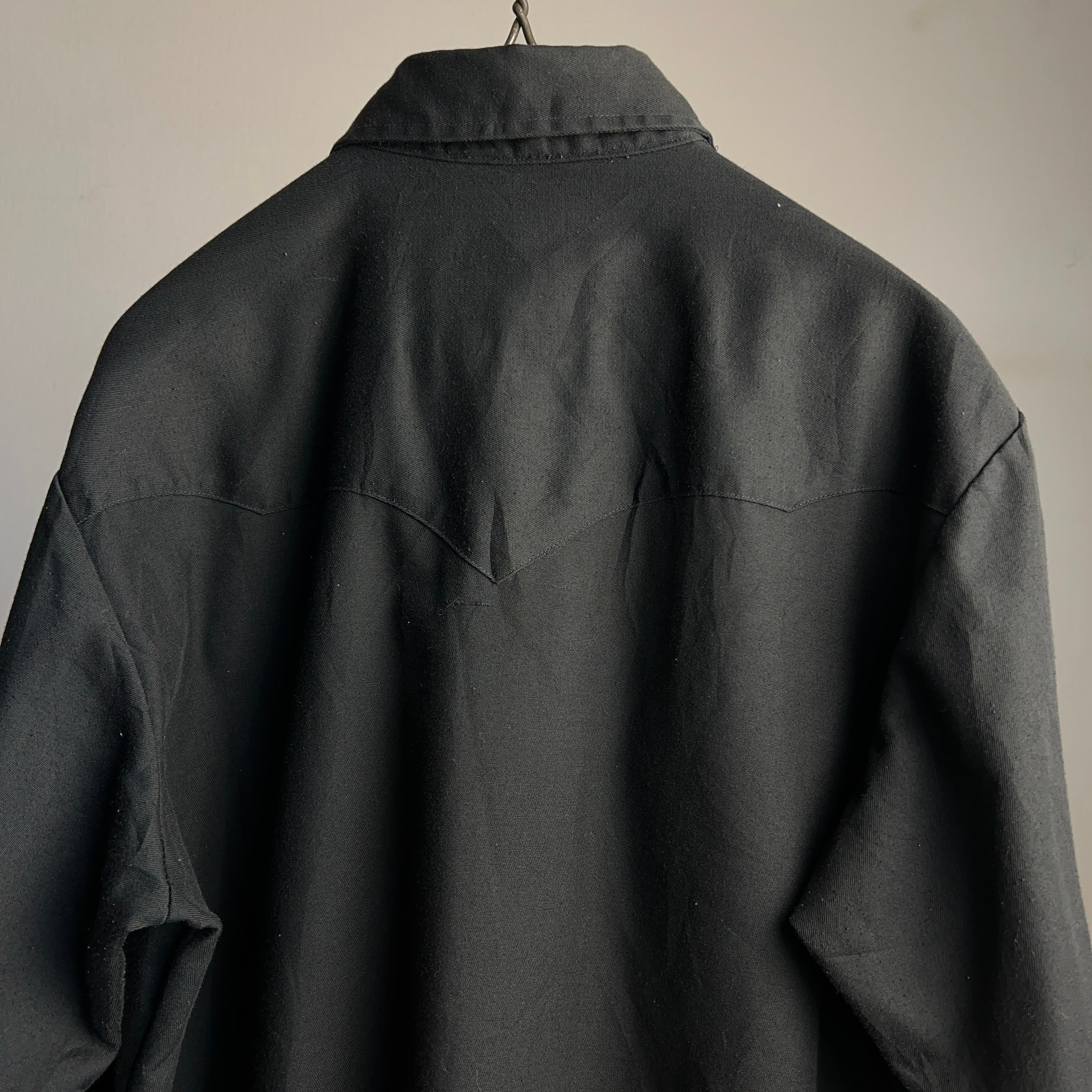 70's SEARS Black Western Shirt 70年代 シアーズ ウエスタン 70's SEARS Black Western Shirt 70年代 シアーズ ウエスタン