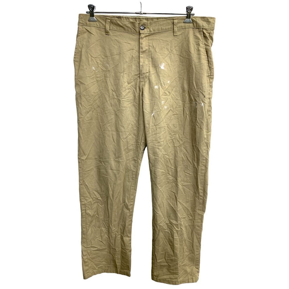 Dickies ワークパンツ W38 ディッキーズ ビッグサイズ ベージュ 