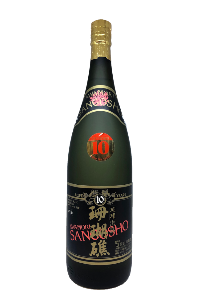 珊瑚礁１０年古酒４３度５００ｍｌ | ショップやまかわ（山川酒造泡盛