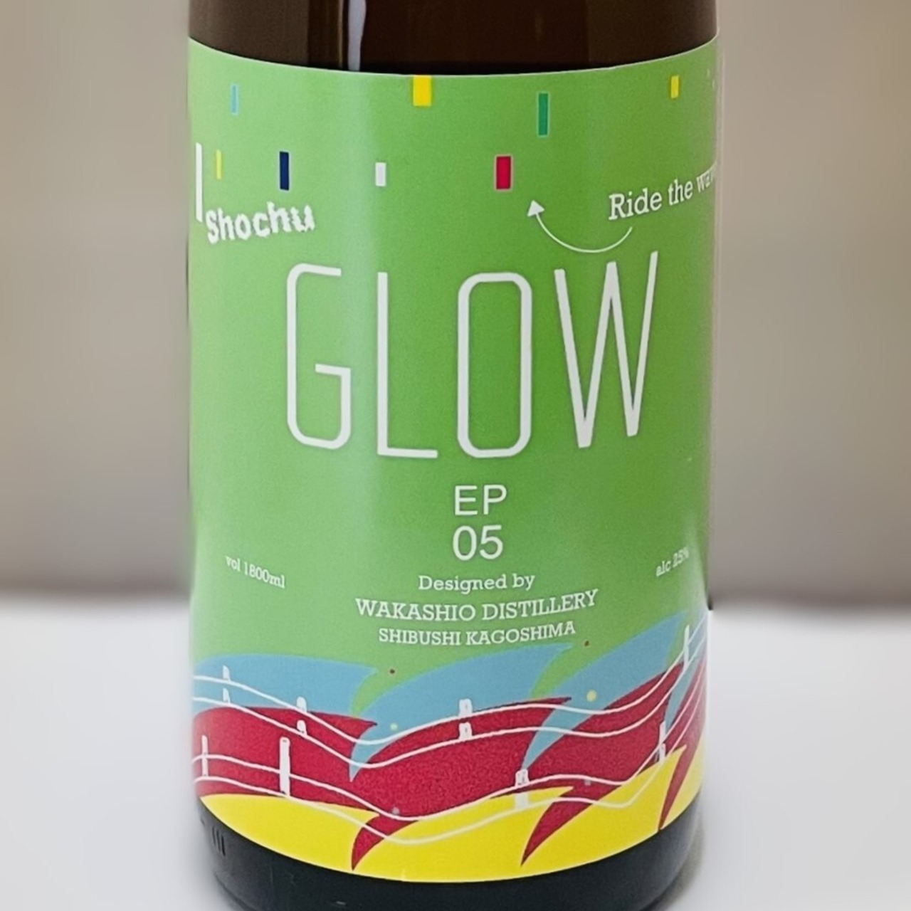 【御挨拶・ご贈答用に】芋焼酎  GLOW EP05　25%  &　だいやめ～DAIYAME～　1.8L２本セット