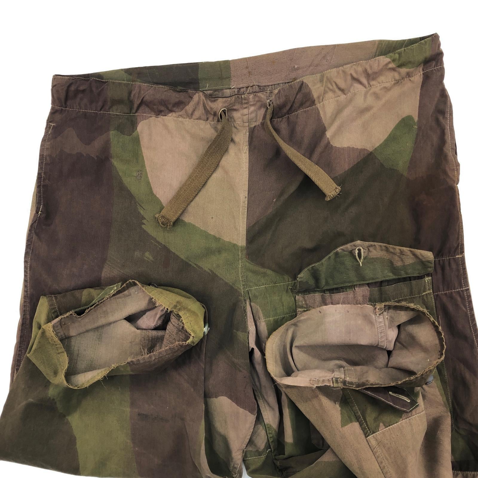 40s SASブラッシュストロークカモパンツ　イギリス軍 BRITISH ARMY イギリス軍 40年代 SAS ブラッシュストロークカモ