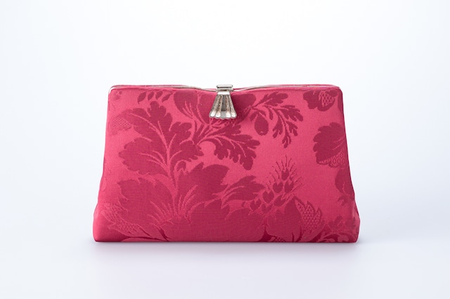 Clutch Bag with Hidden Clasp Frame - Tenmizo