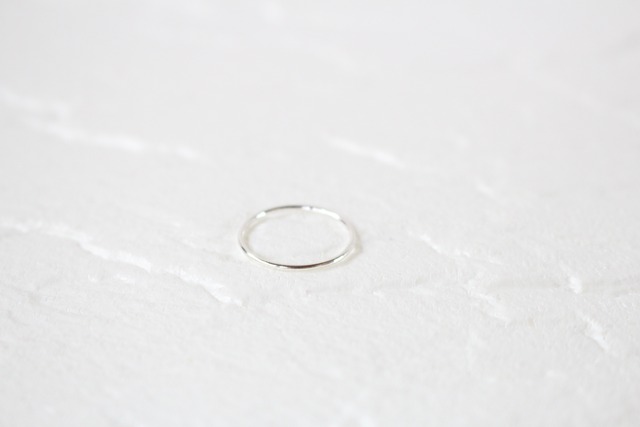 【silver】fine ring