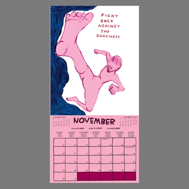〈予約中〉DAVID SHRIGLEY：2027 WALL CALENDAR