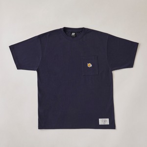 「TWO HEADS  TIGER」 POCKET   T-SHIRTS 【ネイビー】　WEEK3