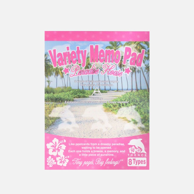 [THENCE] 「Paradise House」バラエティ メモパッド