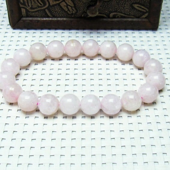 モルガナイト ブレスレット 10mm おまかせ便 111-2802