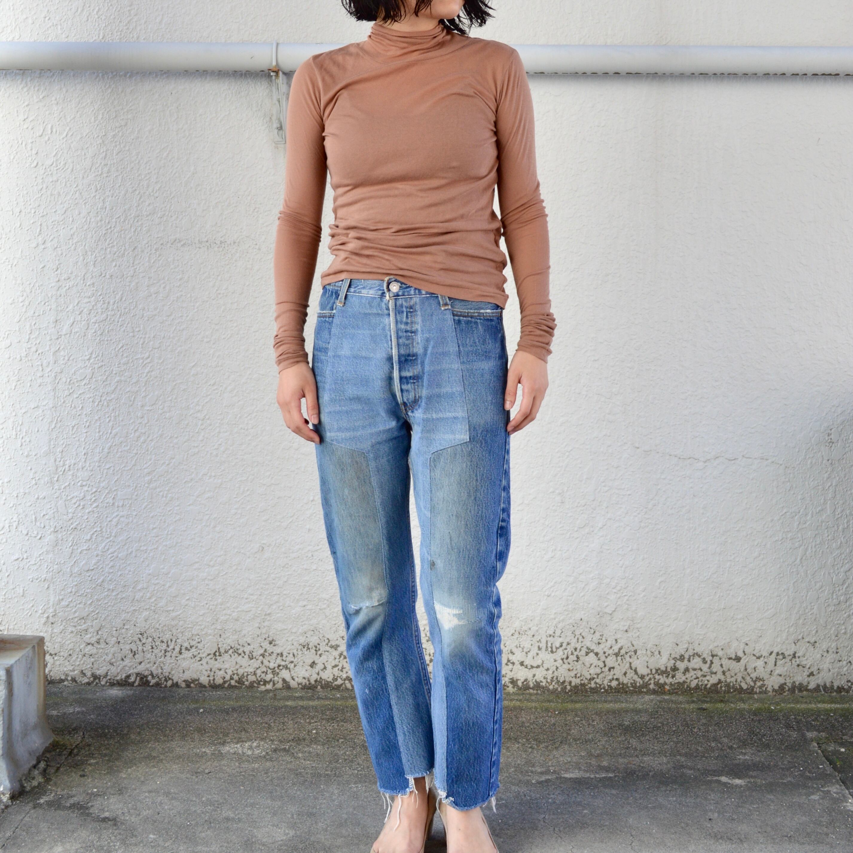 AURALEE highgage cotton lace turtle knit オーラリー ハイゲージ