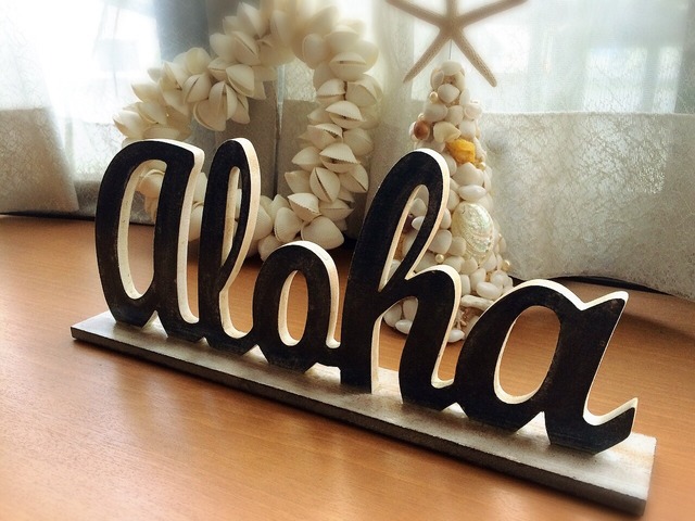 aloha wood objet