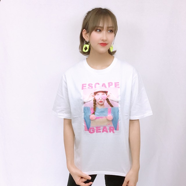 ボンボン付Tシャツ