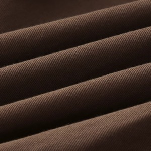 "ストレートワイドブラウンデニム　0834