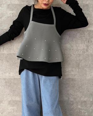 アンナケリー  Annakerry パールニットキャミソール