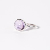 【15号】アメシスト リング(SV)