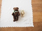 リネンナプキン イニシャルとハート型刺繍(穴・シミあり) 画像15