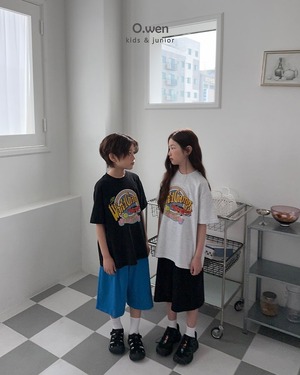 [O.wen] World Champion Short sleeve T-shirt / [오웬] 월드챔프반팔티