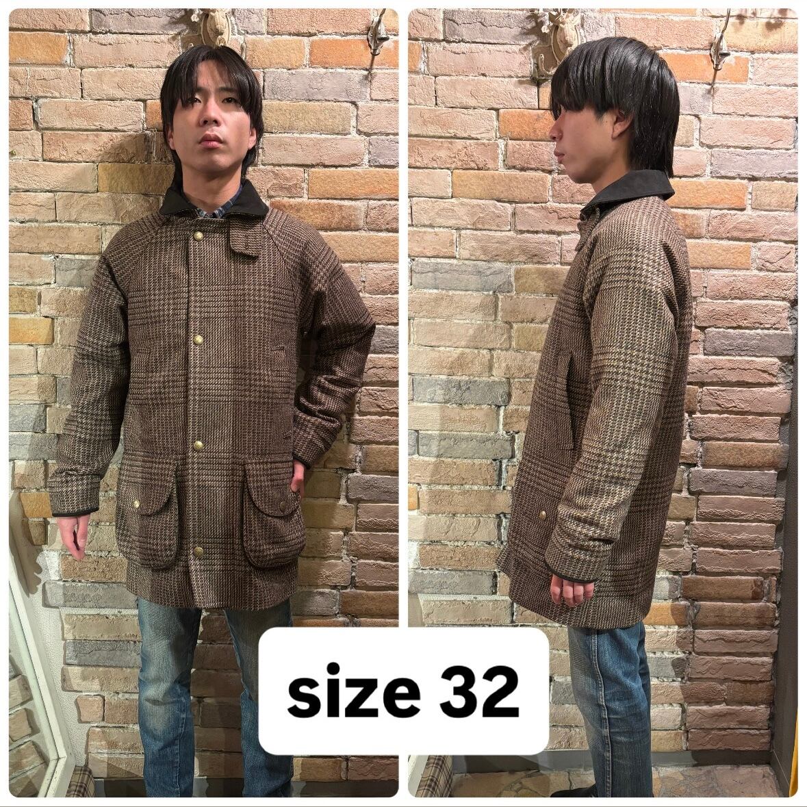 CHRYSALIS ハーフコート　Sサイズ Chrysalis 未使用品 サイズUK38 Oundle モールスキン ハーフコート