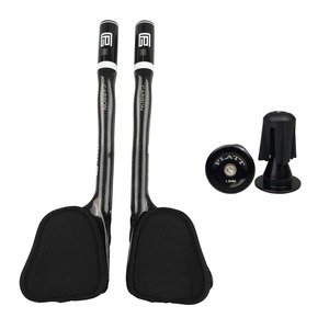 【在庫処分】PLATT TTハンドルバー カーボンファイ超軽量 3K光沢/つや消し 自転車のTTバー エアロバー 31.8 * 340mm