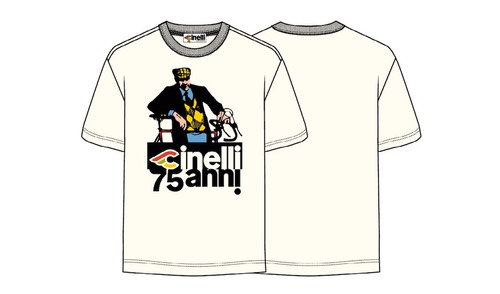 CINELLI  チネリ Classic short sleeve 75th Anniversary tee クラシック75周年半袖Tシャツ   M
