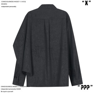 RFDRFD 26AW 26AW 3Dカット スカーフネック モードシャツ