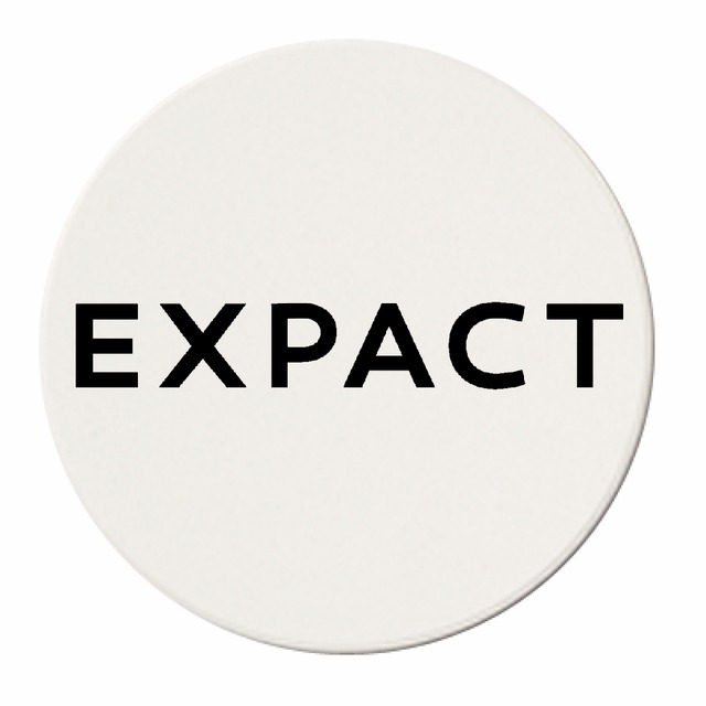 EXPACT ロゴコースター
