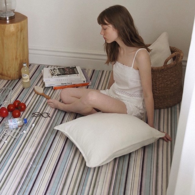 morel rug 4size /  モレル ラグ カーペット ウォッシャブル クラシック ストライプ 選択可能 高密度 北欧 韓国インテリア