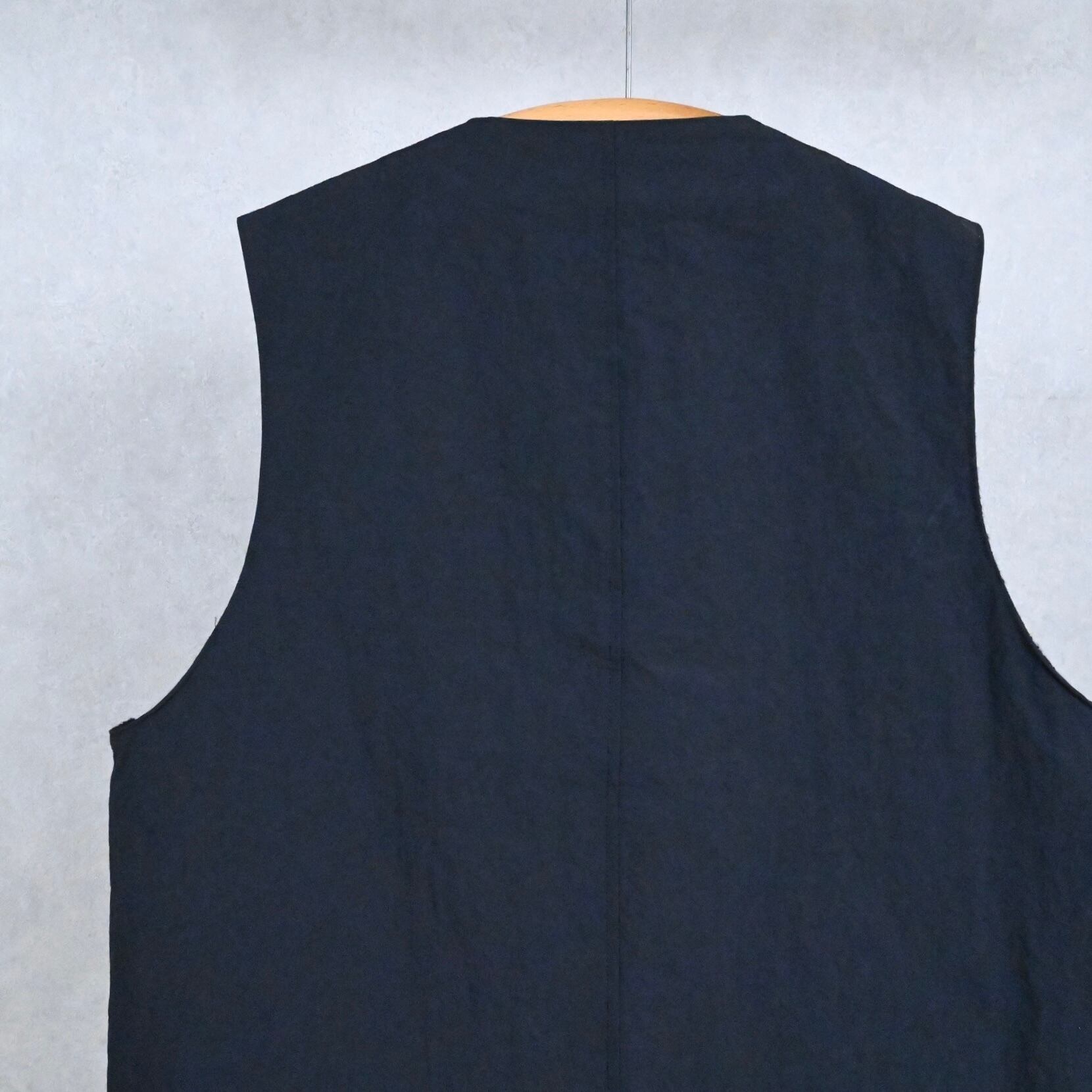 25AW》【STILL BY HAND】NYLON BOA VEST スティルバイハンド ナイロン