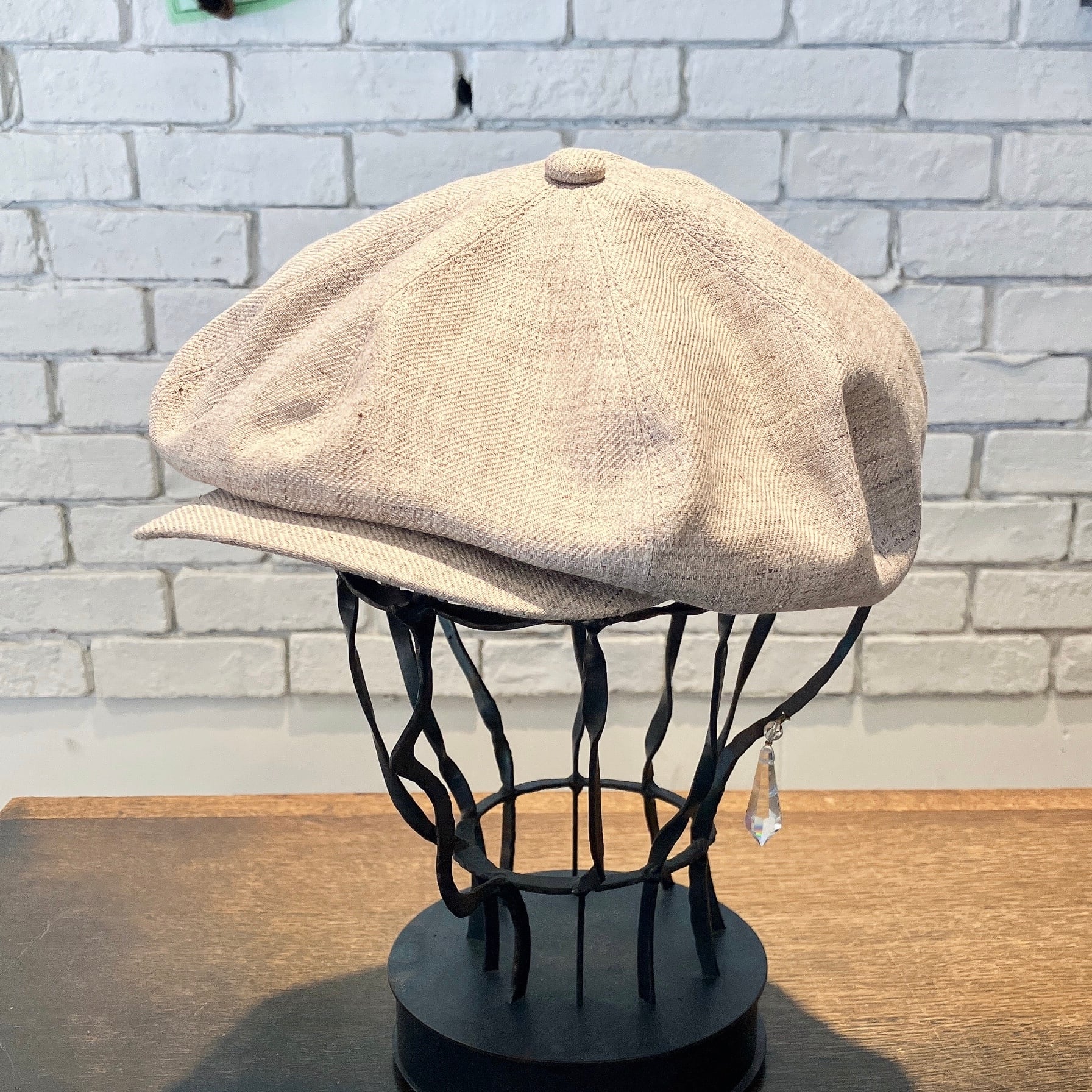 Dari】Linen Big casquette キャスケット ARI889-CAS | 広島の帽子専門