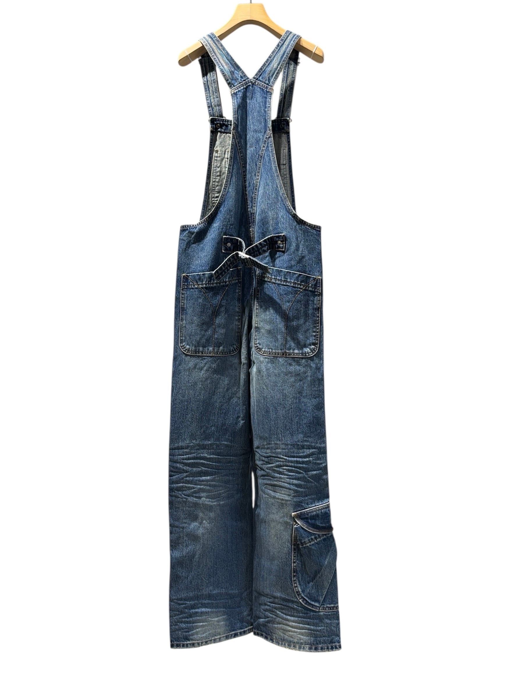 26SS】OPEN YY オープン ワイワイ / CARGO POCKET DENIM OVERALLS