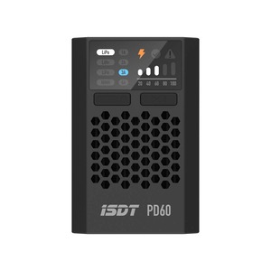 【特価処分】ISDT PD60 XT60コネクタ 60W 6A バッテリーバランス充電器 Type-C 入力 1-4S Lipoバッテリー Life Lilon LiHv Pb NiMH XT60用