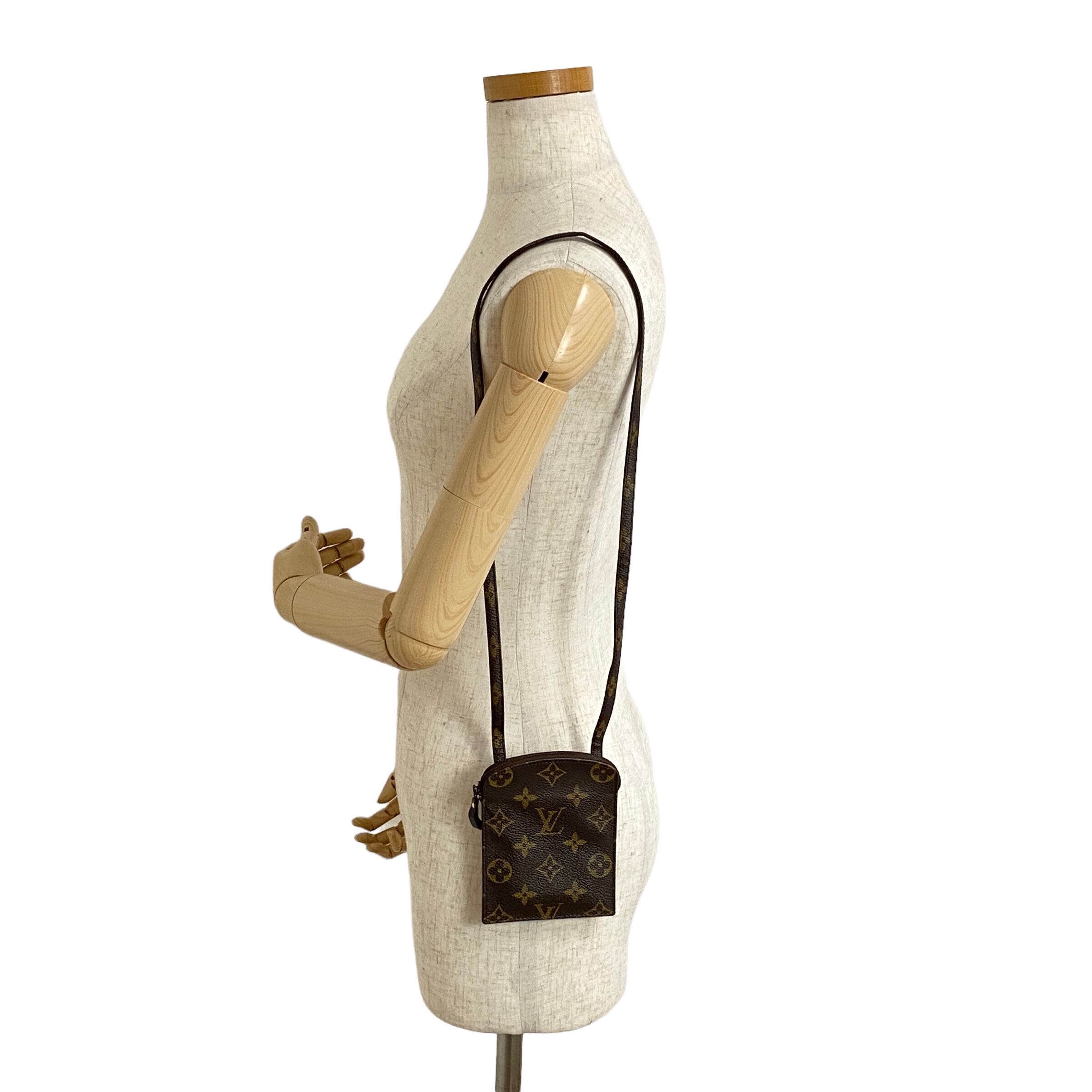 美品】LOUISVUITTON ポシェットセクレ モノグラム ショルダーバッグ