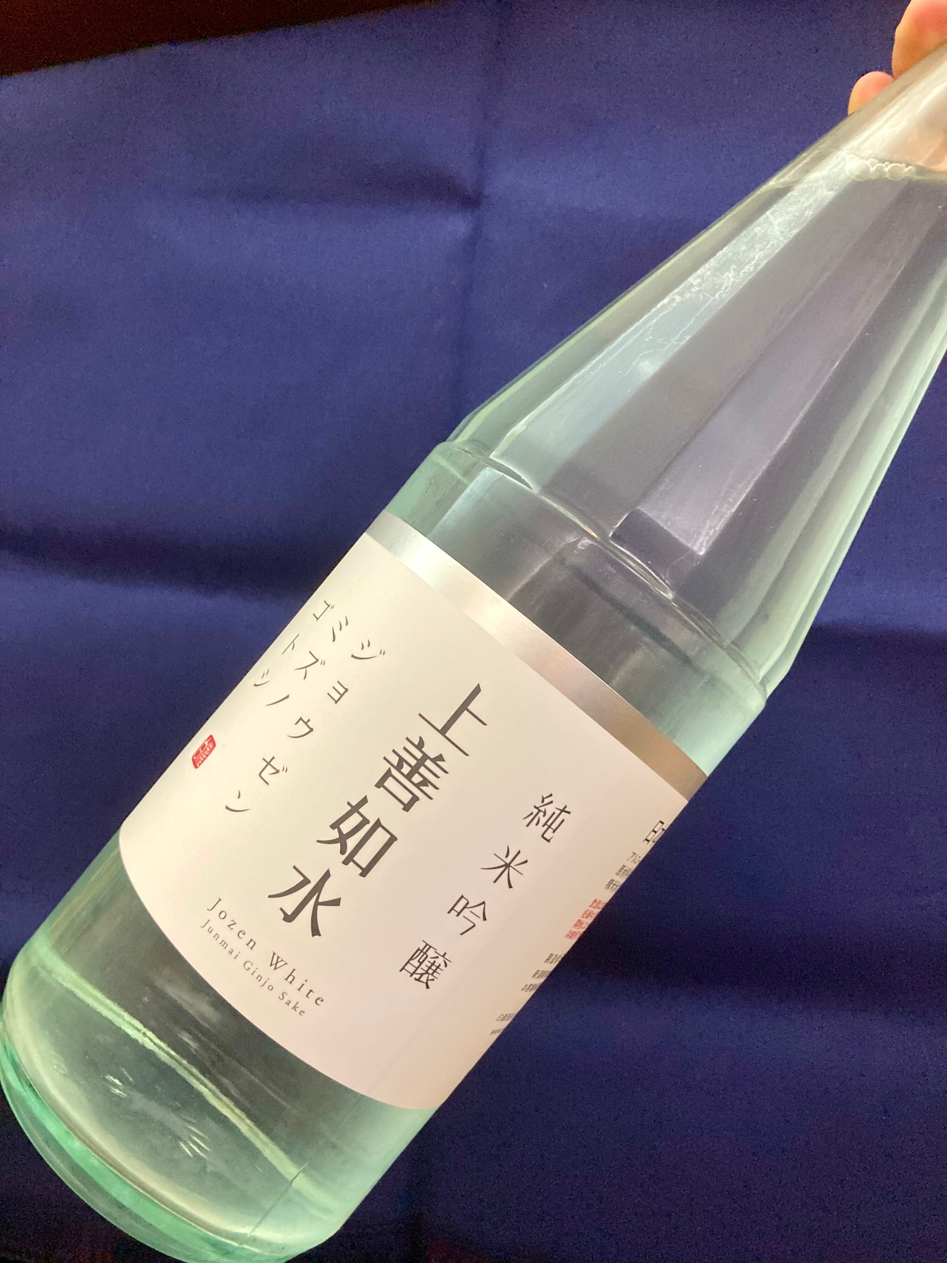 新潟県【白瀧酒造】の“日本酒入門酒”！ ☆『上善如水 純米吟醸酒