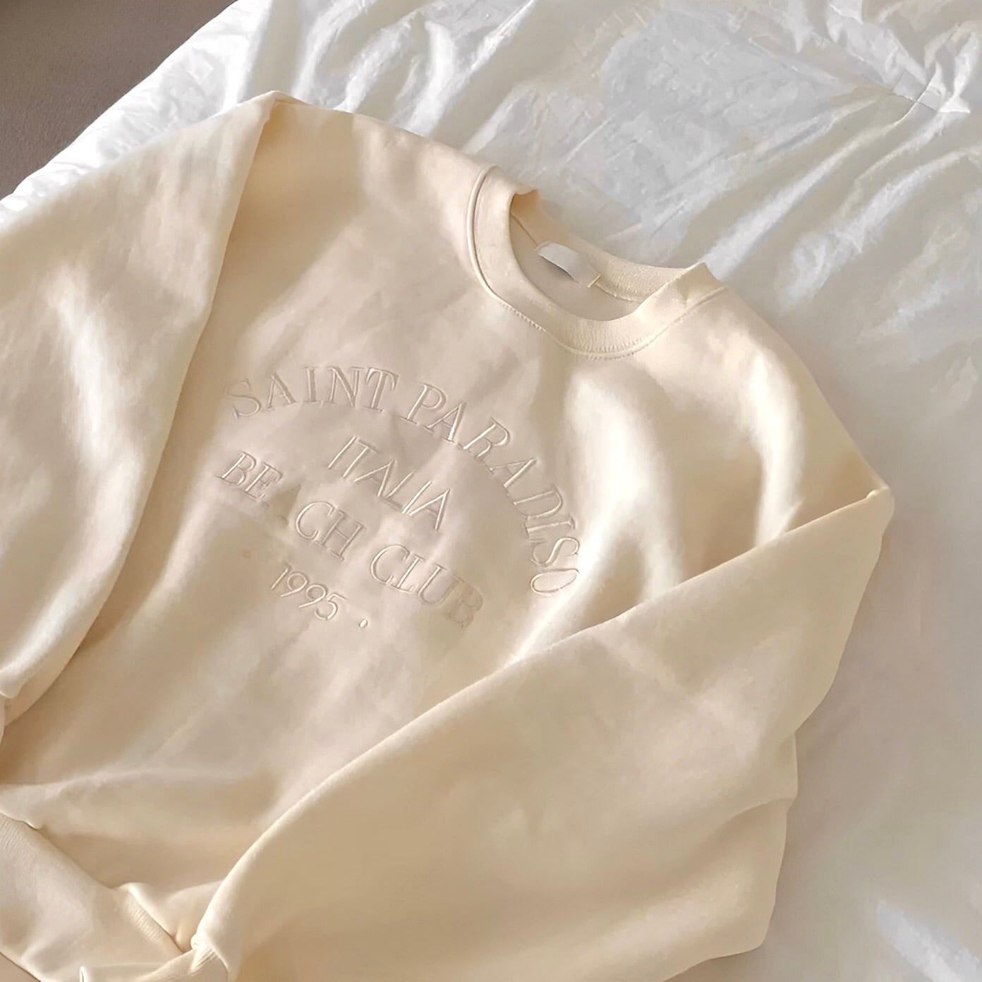 クリーミーロゴスウェット.1316