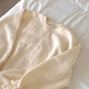 クリーミーロゴスウェット.1316