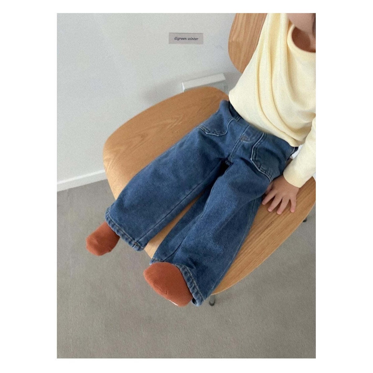 【取寄】digreen ファティーグデニムパンツ|冬服|韓国子供服