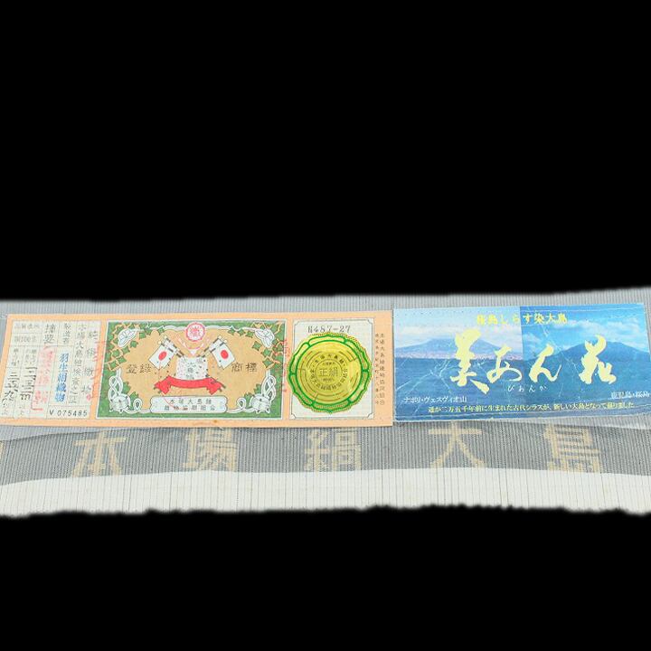 特選【本場 夏大島紬】 身丈168cm・裄70cm【トールサイズ】 新品の訪問