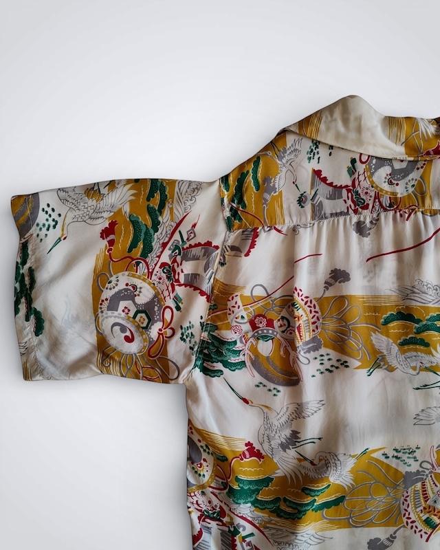 1940s TROPICANA SILK HAWAIIAN SHIRT