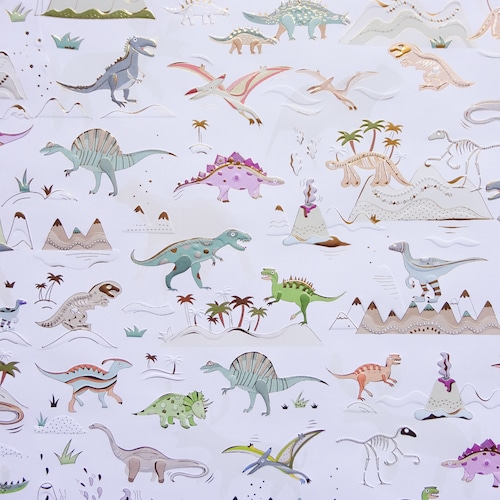 装飾紙 ペーパー TURNOWSKY "Dinosauria" GW9355 約50x70cm イスラエル製